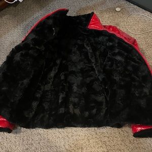 Little girls reversible north face